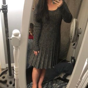 Grey Sweater Dress